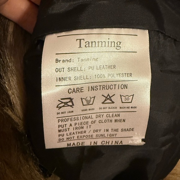 Tanming Women's Faux Fur Vest - Brown - Picture 3 of 6